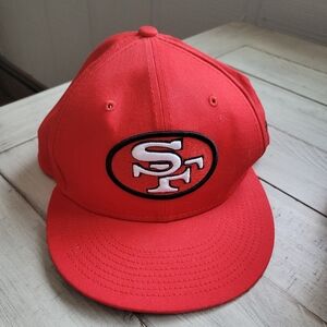 San Francisco 49ers flat bill snapback new era hat NFL